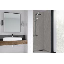 Rossano Sand Bathroom Shower Panel