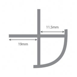 Wetwall External Corner Cross Section