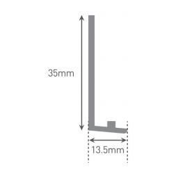 Wetwall Bottom Profile Cross Section