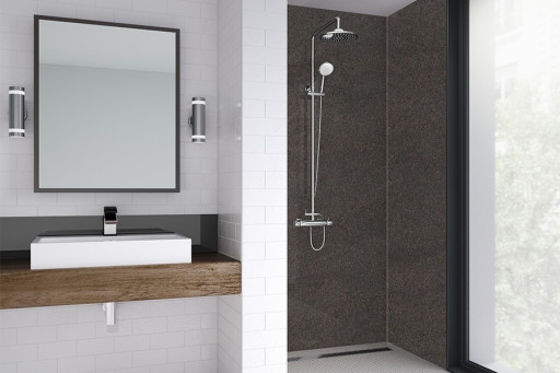 Levanto Sand Bathroom Shower Panel